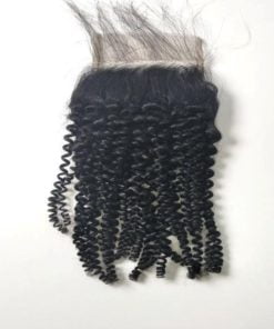 kinky curl closure